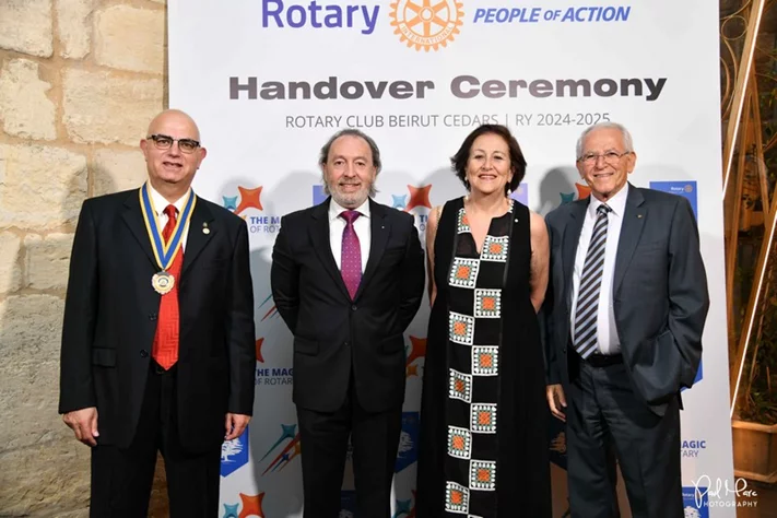 Rodolphe Melki: President of the Rotary Club of Beirut Cedars